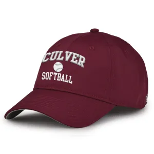 Softball Maroon Sport Hat