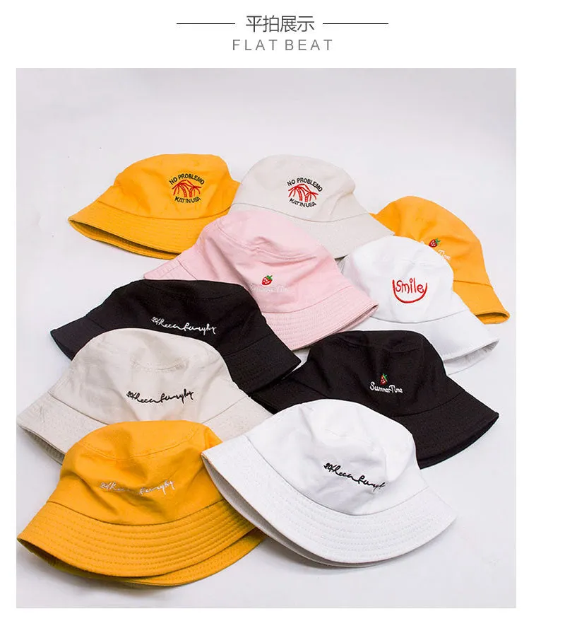 Solid color Bucket Hats