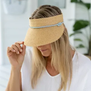 Sundaise Anika Visor - Aqua