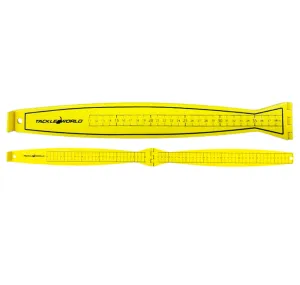 Tackle World Foldable Plastic Ruler