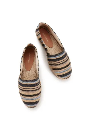 Talpa Espadrille - Navy Multi - LAST PAIR - Size 36