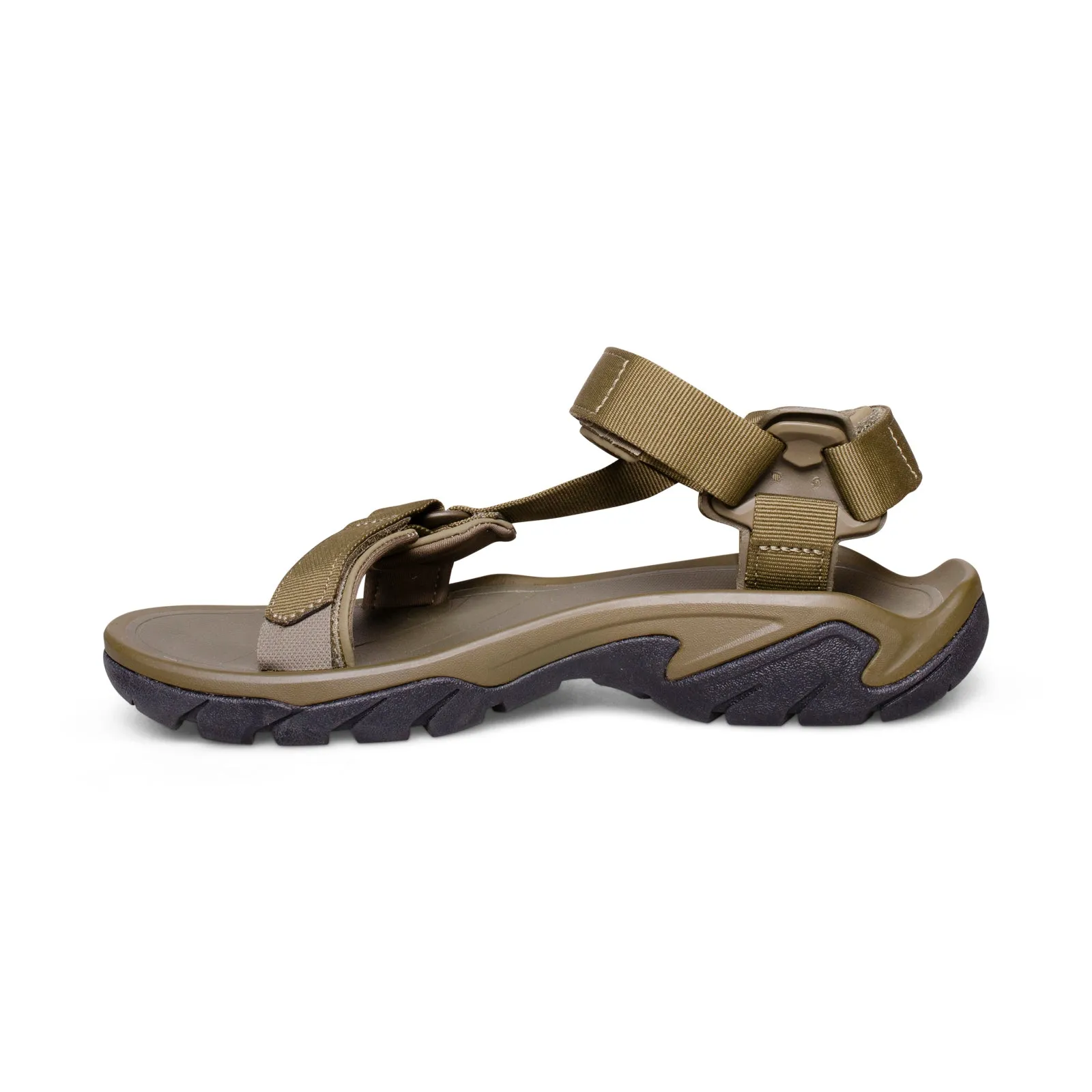 Teva Fi 5 Flooded Dark Olive Sandals - Men's