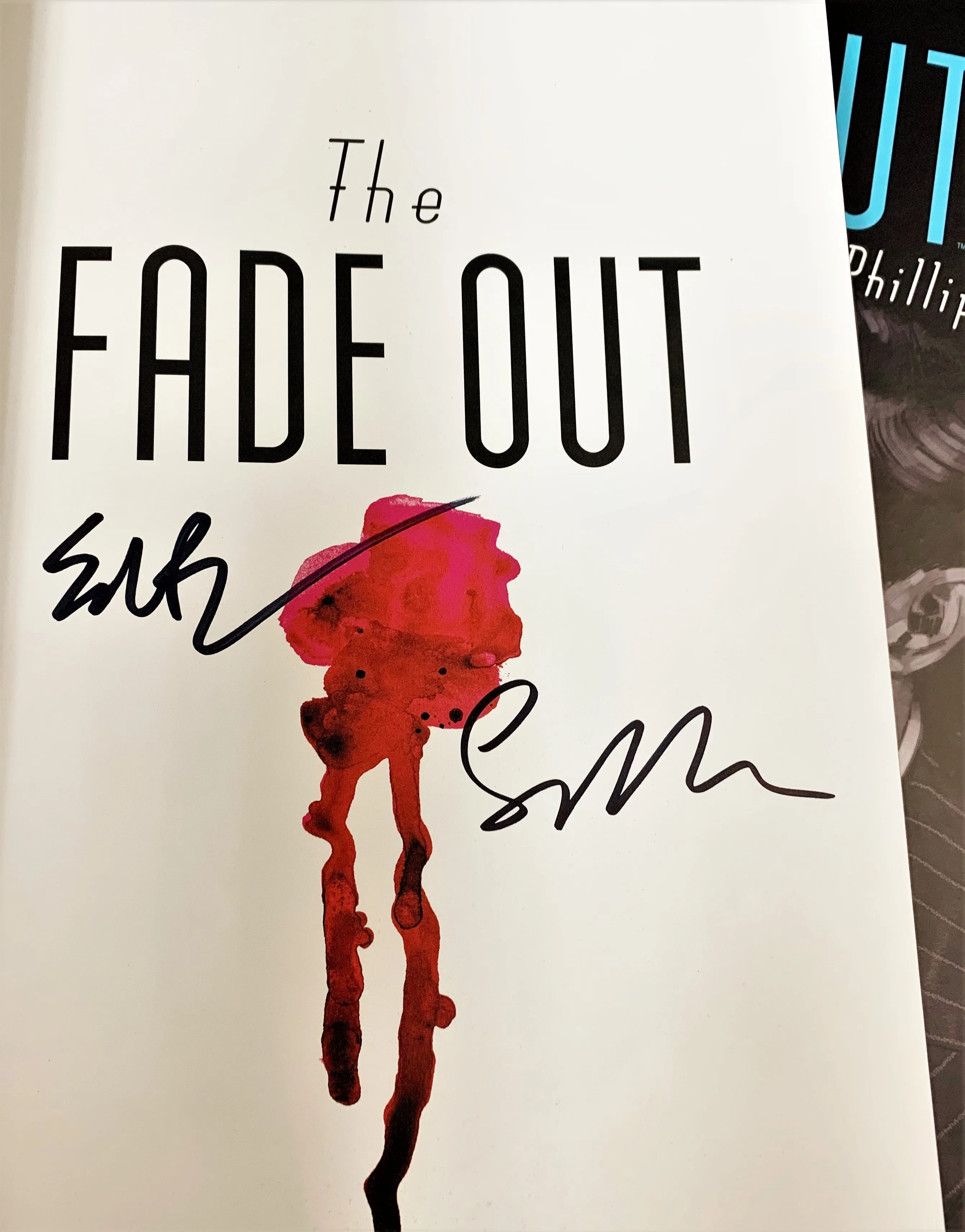 The Fade Out HC, signed by Ed Brubaker & Sean Phillips!