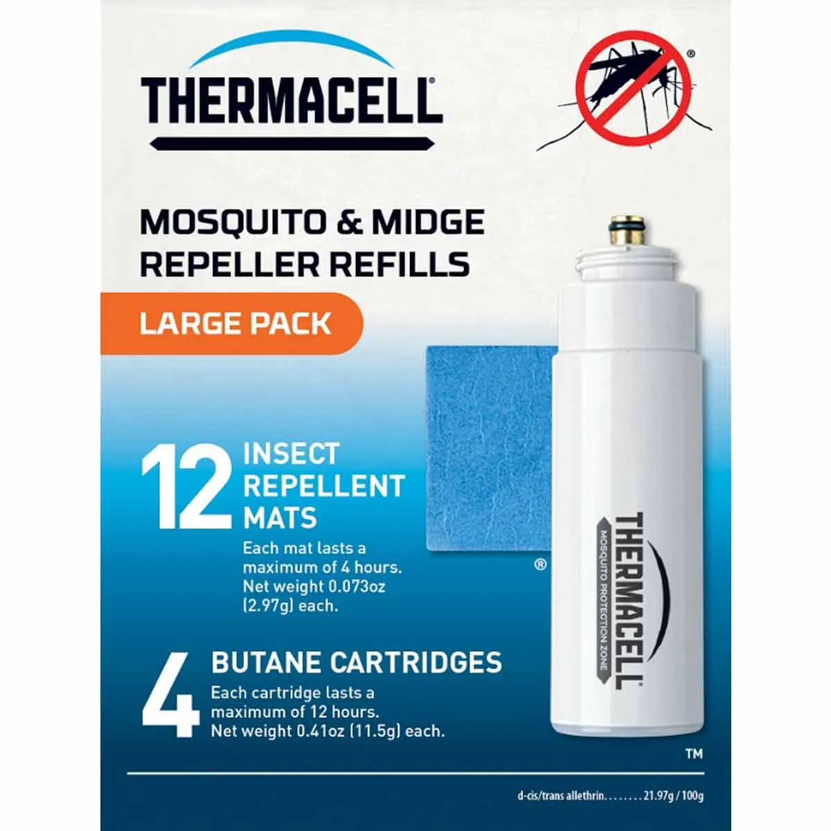 Thermacell Backpacker Mosquito Repeller Mat & Gas Refills