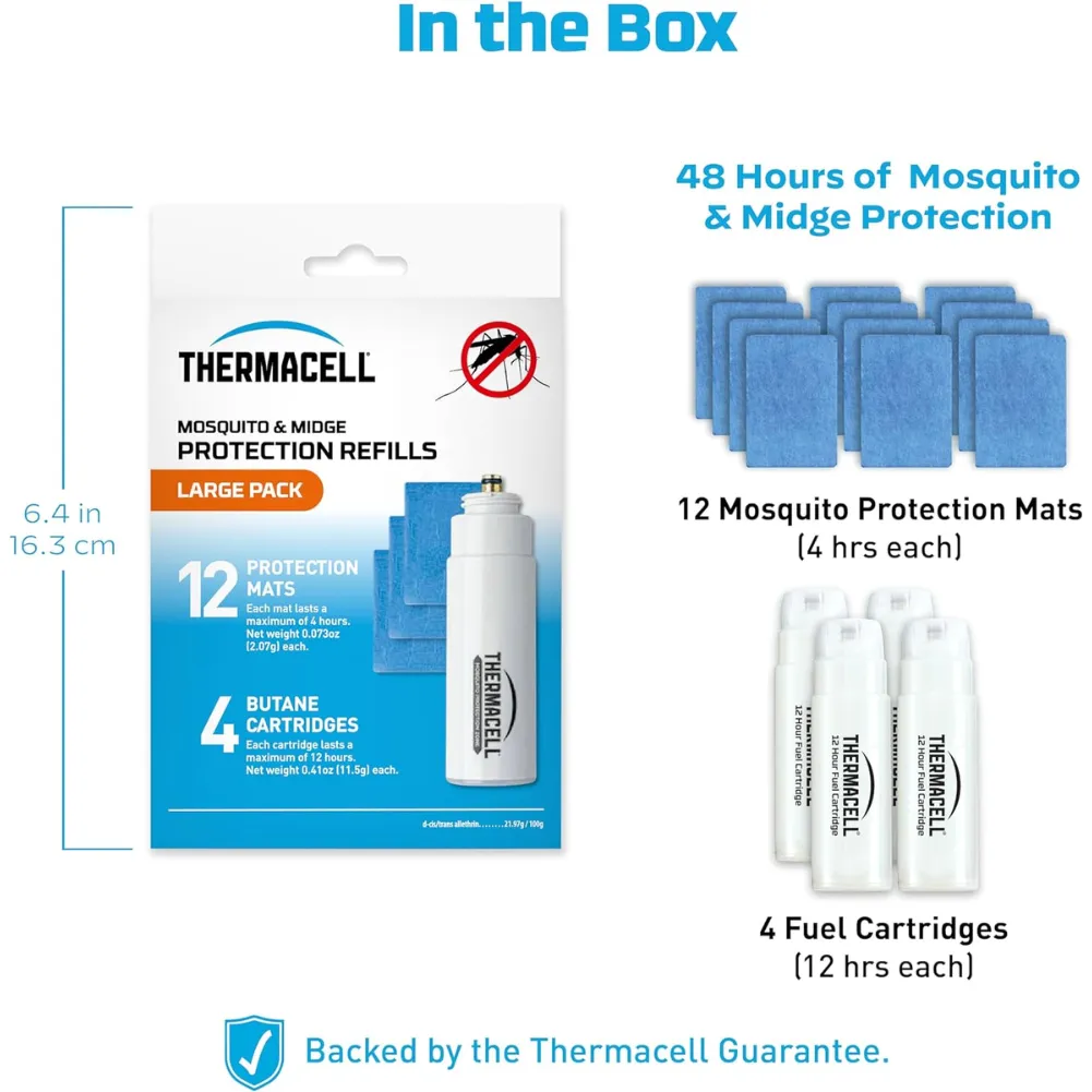 Thermacell Mosquito & Midge Large Refill Pack