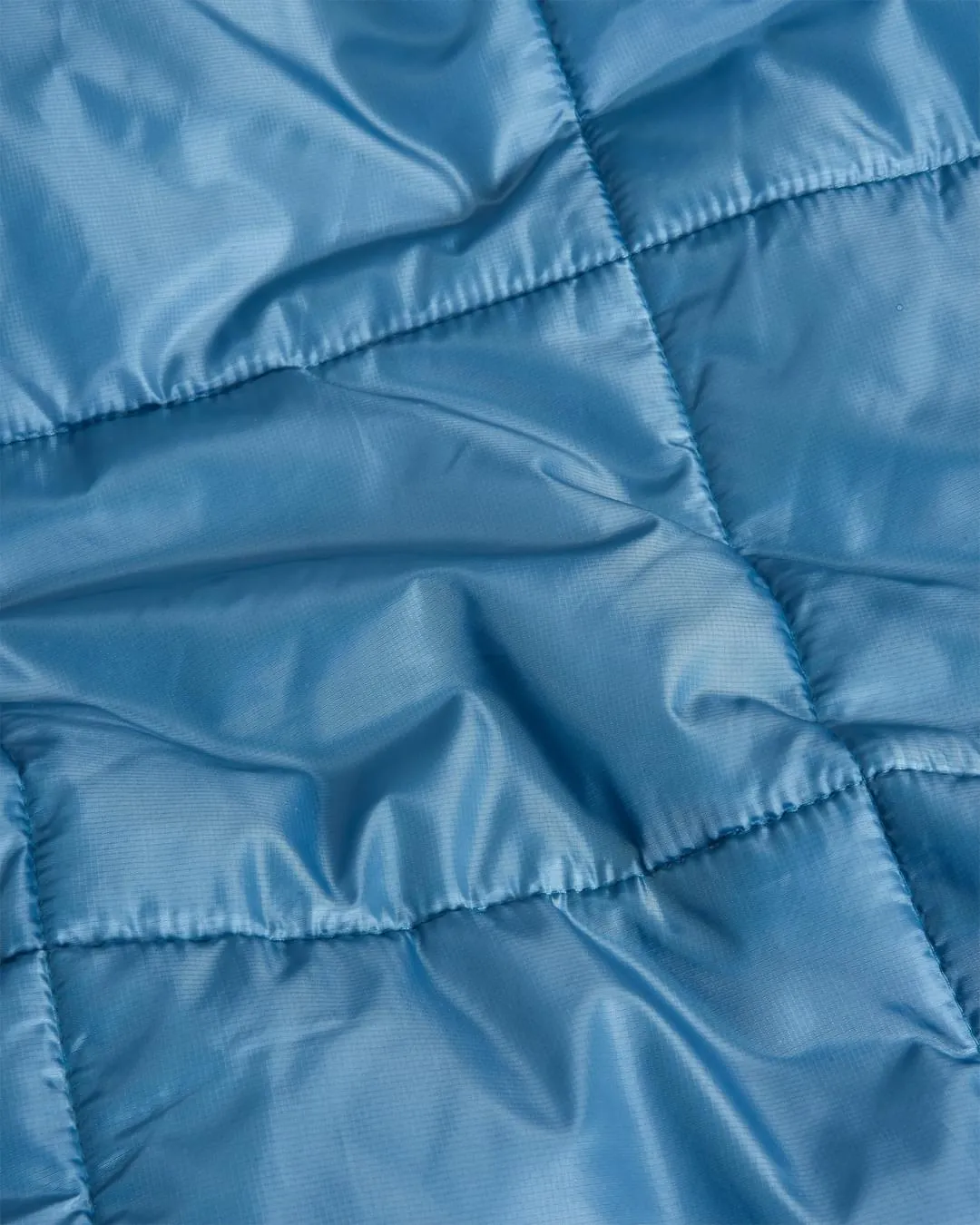 Travel Recycled Ripstop Blanket - Washed Blue