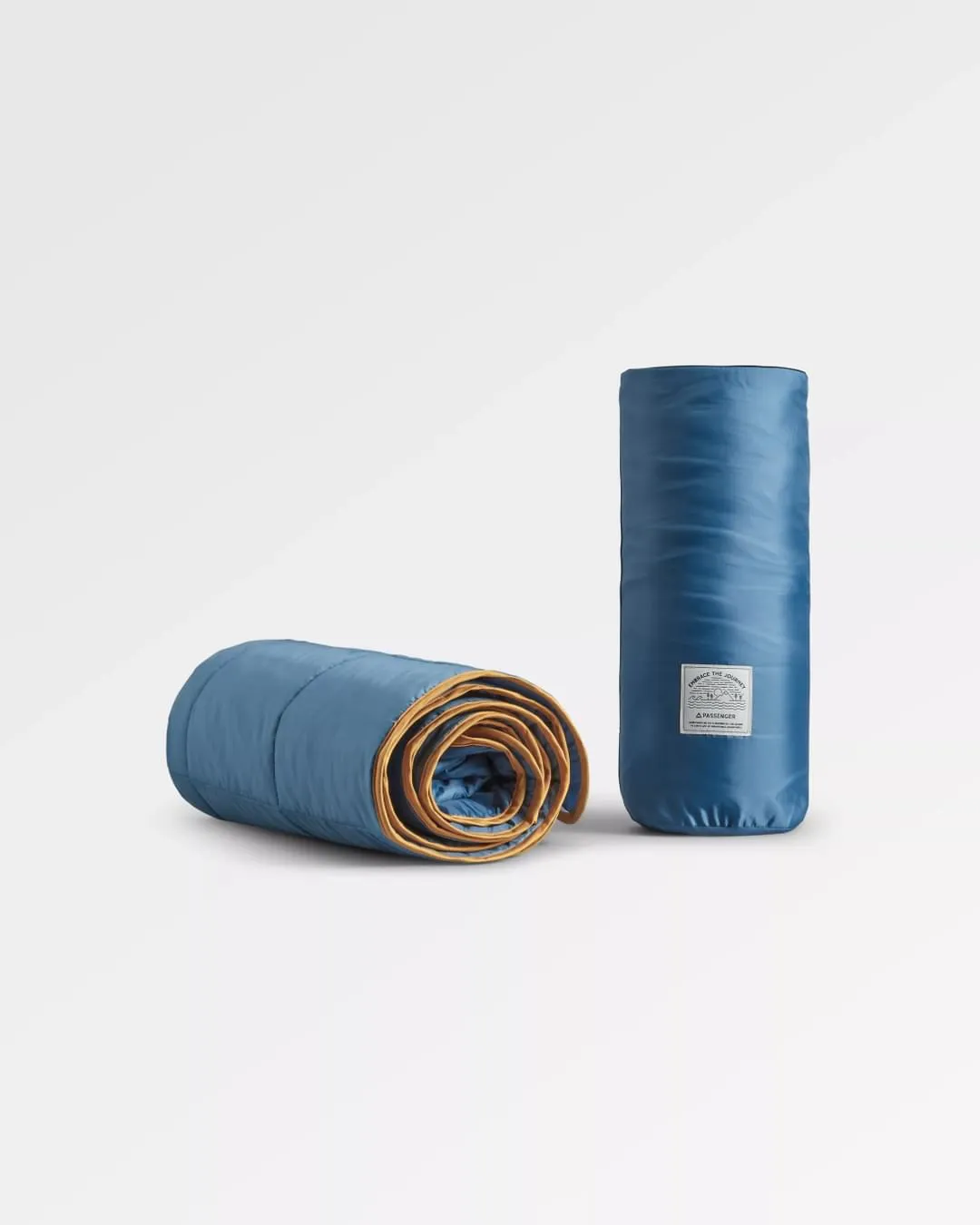 Travel Recycled Ripstop Blanket - Washed Blue