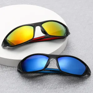 UV400 Polarized Night Vision Sunglasses Sports Driving Protection Men's Outdoor Riding Glasses