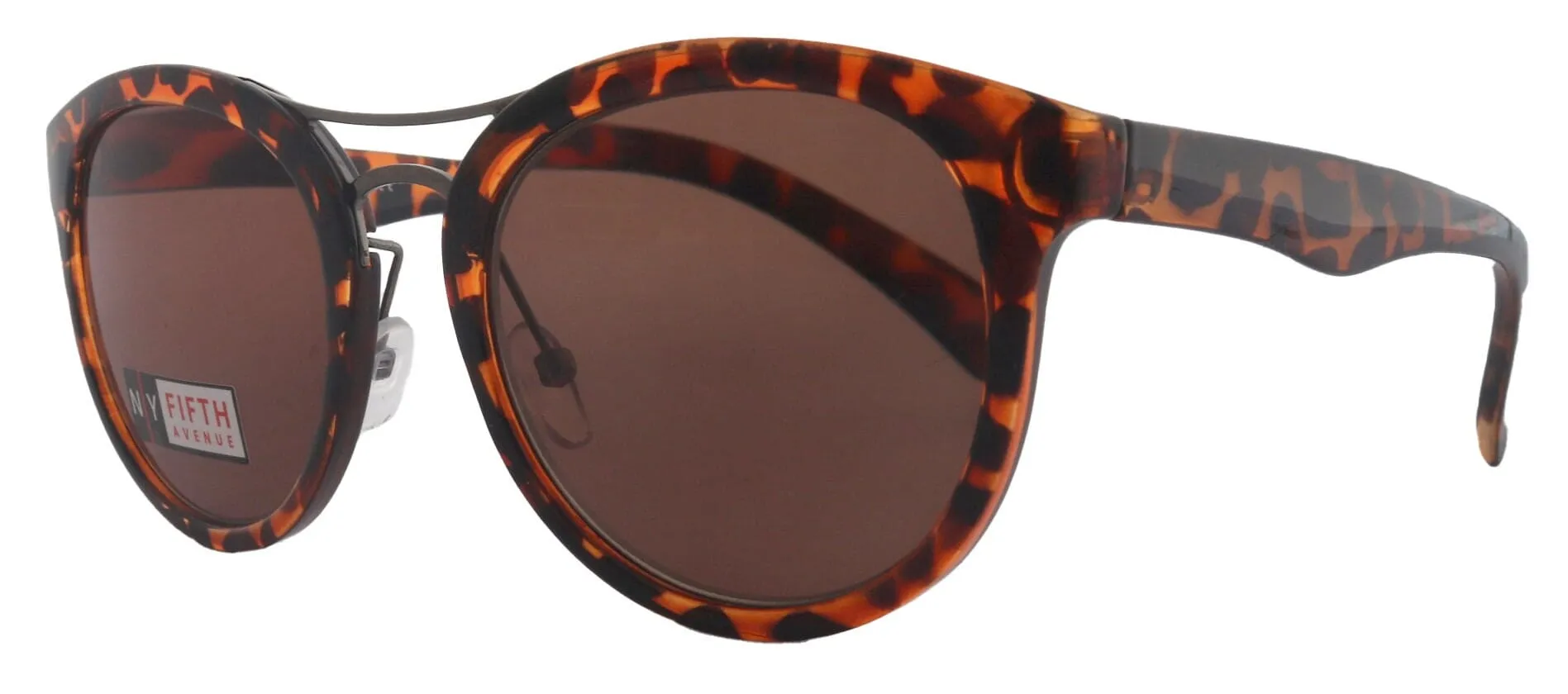 Valencia, High-End Line Bifocal (Clear On Top) Reading Sunglasses for Women OR Non-Bifocal Readers Sunglasses (Brown Tortoiseshell ) NY Fifth Avenue