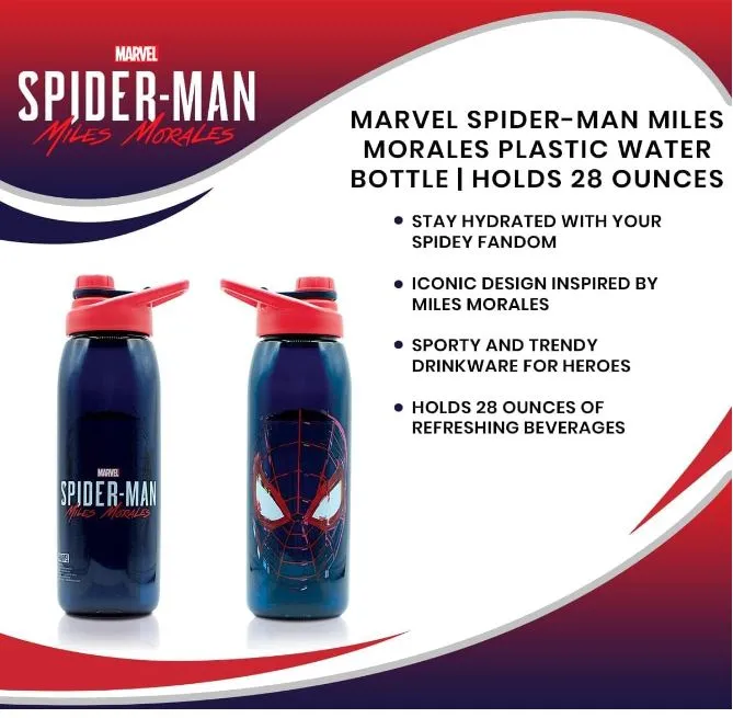 Water Bottle - Spiderman - 28 Oz