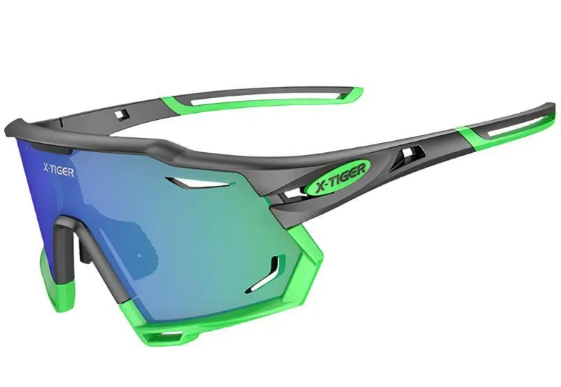 X-TIGER Cycling Sunglasses UV400 Protect Cycling Glasses Sports Polarized Men Bicycle Sunglasses MTB Racing Bike Glasses Eyewear