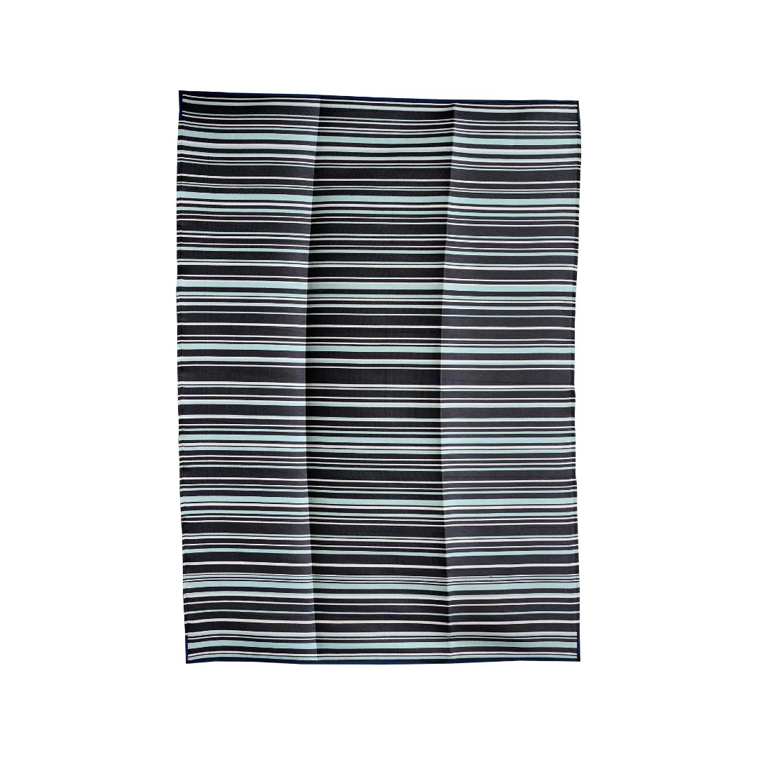 Zenith Multicolour Stripes Foldable Waterproof Large Camping Mat - 270x360 CM