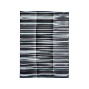 Zenith Multicolour Stripes Foldable Waterproof Large Camping Mat - 270x360 CM